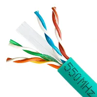 Cmple Cat6 Bulk 23Awg Ethernet Lan Network Cable - 1000 Ft Green