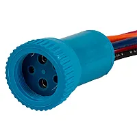 Bluewater 19mm Electronic Deutsch Connector w/5-Wire Pigtal - Nav/Anchor - 1' Le