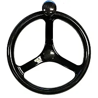 Schmitt Marine Carbon Fiber Primus Wheel w/Knob 13.5" w/Sanntoprene Finger Grip 