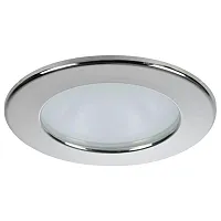 Quick Kai XP Downlight LED - 6W, IP66, Spring Mounted - Round Stainless Bezel, R