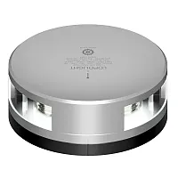 Lopolight Masthead Light - 3NM - Silver Housing w/FB Base