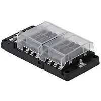 Egis RT Fuse Block 12 Position w/Ground &amp; LED Indication