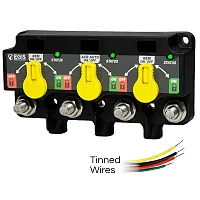 Egis XD Series Triple Flex 2 Relay-ACR-Relay w/Knobs &amp; Tinned Wires
