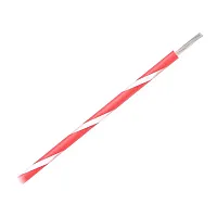 Pacer 16 AWG Gauge Striped Marine Wire 500&#039; Spool - Red w/White Stripe