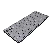 SeaDek 14&rdquo; x 36&quot; 20mm Dual Density Small Teak Helm Pad w/SeaDek Logo - Bru
