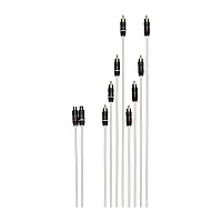 Fusion Performance RCA Cable - Dual Female to 8-Way Male