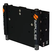 IMPULSE XL 8&quot; Set Back Electric Jack Plate w/Standard Control - Black Anodize