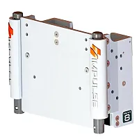 IMPULSE XL 8&quot; Set Back Electric Jack Plate w/Standard Control - White Cerakote