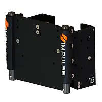 IMPULSE XL 10&quot; Set Back Electric Jack Plate w/Standard Control - Black Anodize