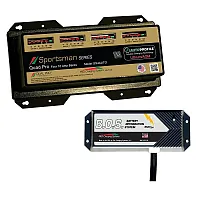 Dual Pro SS4 Auto 4 Bank Battery Charger w/2 Bank B.O.S.