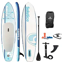 Solstice Watersports 10&#039;6&quot; Cruiser Inflatable Stand-Up Paddleboard Kit - Blue