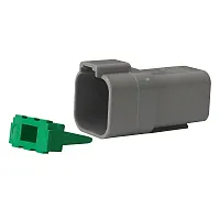 Pacer Deutsch DT Receptacle &amp; Wedge Lock Kit - 6 Position - 5 Pack