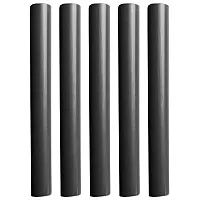 Pacer Battery Cable Heat Shrink Tubing - 1/2&quot; x 12&quot; - Black (5-Pieces)