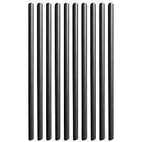Pacer Battery Cable Heat Shrink Tubing - 1/8&quot; x 12&quot; - Black (10-Pieces)