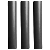 Pacer Battery Cable Heat Shrink Tubing - 1&quot; x 12&quot; - Black (3-Pieces)