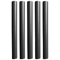Pacer Battery Cable Heat Shrink Tubing - 3/8&quot; x 12&quot; - Black (5-Pieces)