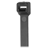 Pacer 14&quot; Cable Tie - Black - 50lb Tensile Strength - 4&quot; Bundle Diameter - 100 P
