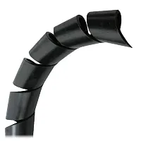 Pacer 1&quot; Spiral Wrap - Black - 100&#039; Roll