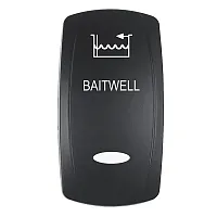 Pacer Actuator - &#039;BAITWELL&#039; f/V Series Contura Switches - Black - Laser Etched (