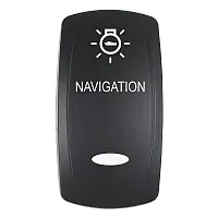 Pacer Actuator - &#039;NAVIGATION&#039; f/V Series Contura Switches - Black - Laser Etched