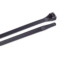 Ancor 8&quot; UV Black Heavy Duty Cable Zip Ties - 100 Pack