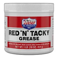 Lucas Oil Red N Tacky Grease 1Lb Tub