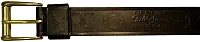Barjan 10610300140 40&quot;Black Embossed Belt Field & Stream
