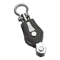 Barton Marine Size 0 20mm Plain Bearing Pulley Block Single Swivel &amp; Becket