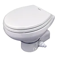 Dometic MasterFlush MF 7160 White Electric Macerating Toilet w/Orbit Base - Raw 