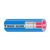 Trident Marine 2-1/2&quot; x 36&#039; Blue Silicone Wet Exhaust Hose