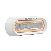 Black Oak Low Pro&trade; Off Road Spreader Light - Bracket Mount - White Housing