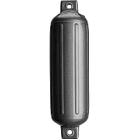 Polyform G-4 Twin Eye Fender 6.5&quot; x 22&quot; - Metallic Graphite