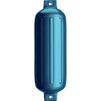 Polyform G-5 Twin Eye Fender 8.8&quot; x 26.8&quot; - Metallic Blue