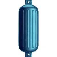 Polyform G-6 Twin Eye Fender 11&quot; x 30&quot; - Metallic Blue