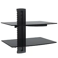 Cmple Economy Aluminum And Tempered Glass Dvd Mount (Max 17.6Lbs