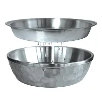 Toadfish Seafood Bowl - 12&quot; - Stainless Steel - 2 Layer Serving Bowl
