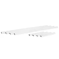 Cmple Cable Management Kit - White 1090-N