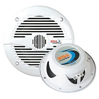 Boss Audio MR50 5.25&quot; Round Speakers - White - Pair