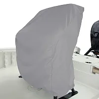 Carver Sun-DURA&reg; Universal Leaning Post Cover - Mist Grey