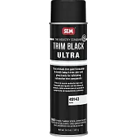 SEM Trim Black Ultra - 20oz Aerosol Can - Satin Finish