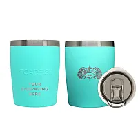 Toadfish Custom Engraved Non-Tipping 10oz Rocks Tumbler - Teal (MINIMUM ORDER QU