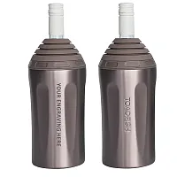 Toadfish Custom Engraved Stainless Steel Wine Chiller - Rose Gold (MINIMUM ORDER