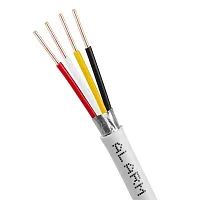 Cmple Alarm/Security Shielded 22/4 Solid Cable - Pull Box 500 Fe