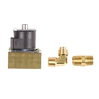 Trident Marine 12VDC Low-Pressure Brass Solenoid Shut-Off Valve 3/8" Female Port