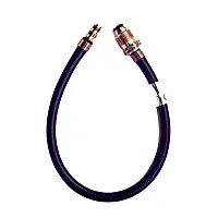 Trident Marine 20" Pigtail Hose Male Fitting x 1/4" Male Inverted Flare Fitting