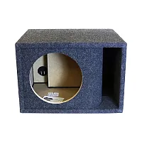 Atrend Single 10" Kerf-Vented Woofer Enclosure - Charcoal Carpet Covering