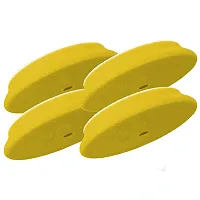 RUPES D-A Fine Finishing Foam Pad 70mm - Yellow *4-Pack