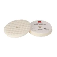 RUPES Velcro Waffle Ultra-Fine Polishing Foam Pad f/Rotary Polishers 180mm - Whi