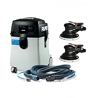 RUPES S245 Portable Vacuum Long Hose Kit w/(1) RH356A &amp; (1) RH359A Skorpio S