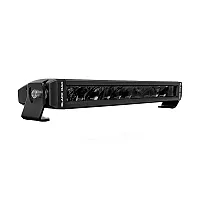 Black Oak Single Row Slim 10" 150W Dual Color LED Light Bar - White &amp; Yellow